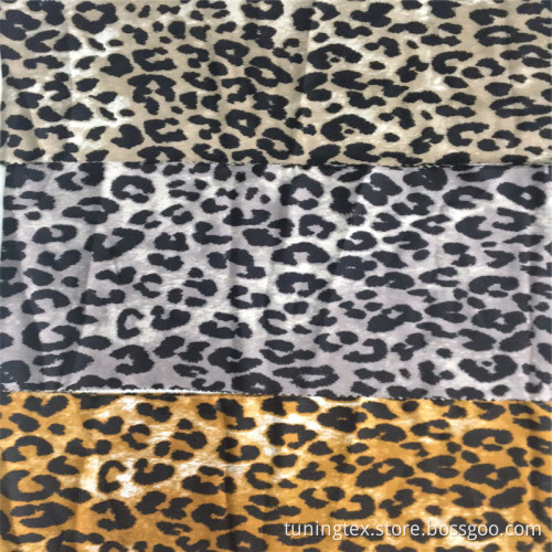 Winston Print Fabric With Leopard Print